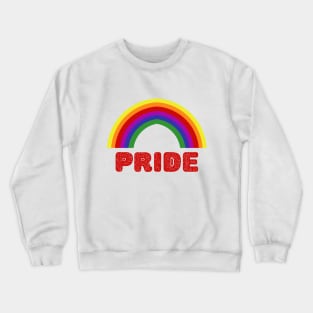 Pride Rainbow For Pride Month Crewneck Sweatshirt